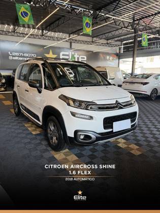 CITROËN AIRCROSS 1.6 VTI 120 FLEX SHINE EAT6 CITROËN AIRCROSS 1.6 VTI 120 FLEX SHINE EAT6